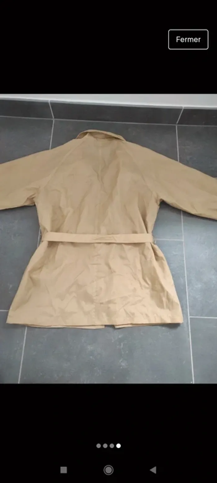 Veste légère trench - photo numéro 4