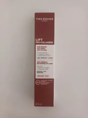Soin regard lift collagène yves rocher