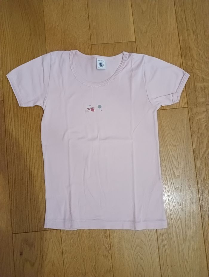 Tricot de peau Petit Bateau manches courtes - 10 ans