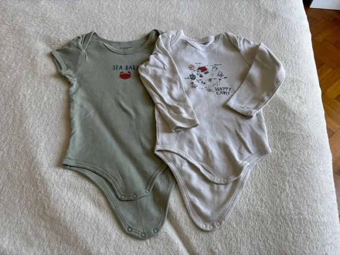 Lot de deux bodys verbaudet