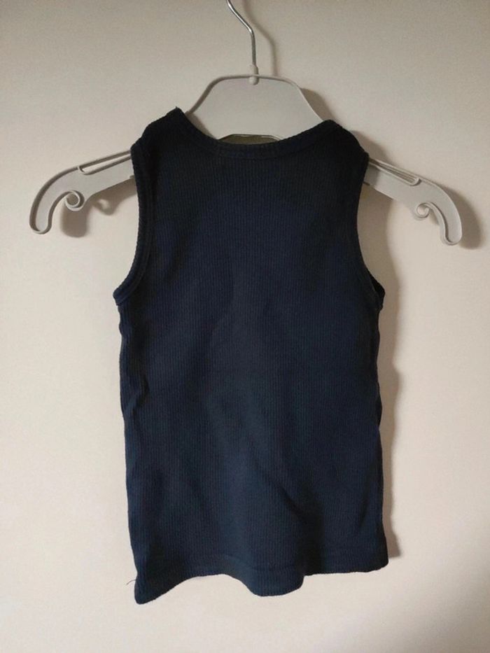 Débardeur noir bleu marine du pareil au même - photo numéro 3