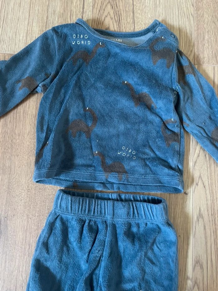 Pyjama deux pièces 12 mois kiabi dinosaure - photo numéro 2