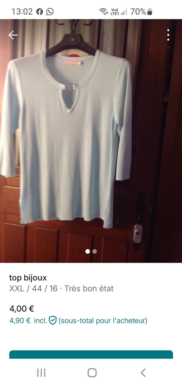 .lot de 5 articles femme 44 parfait état - photo numéro 3