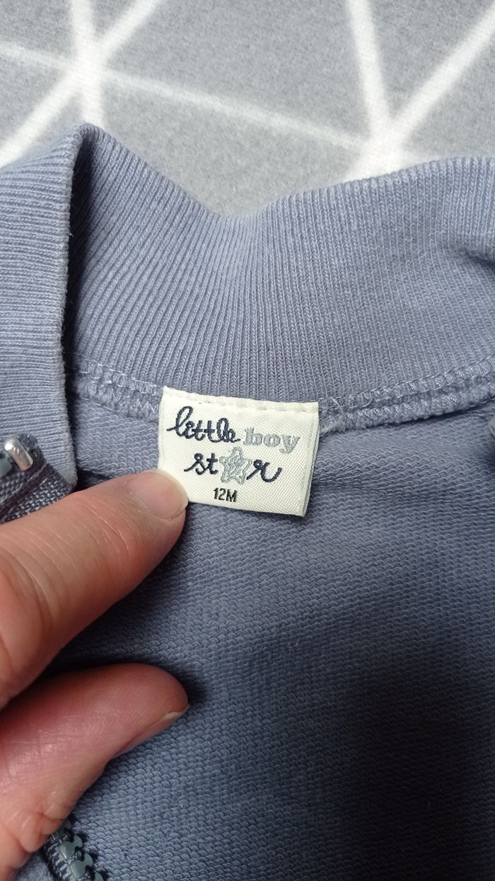 🦁Lot 2 vestes légères, 12 mois - photo numéro 5