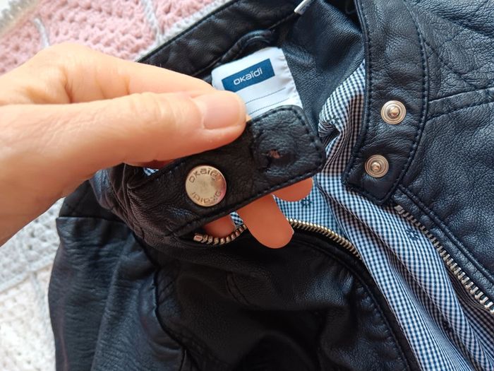 Veste simili cuir 8 ans - photo numéro 5