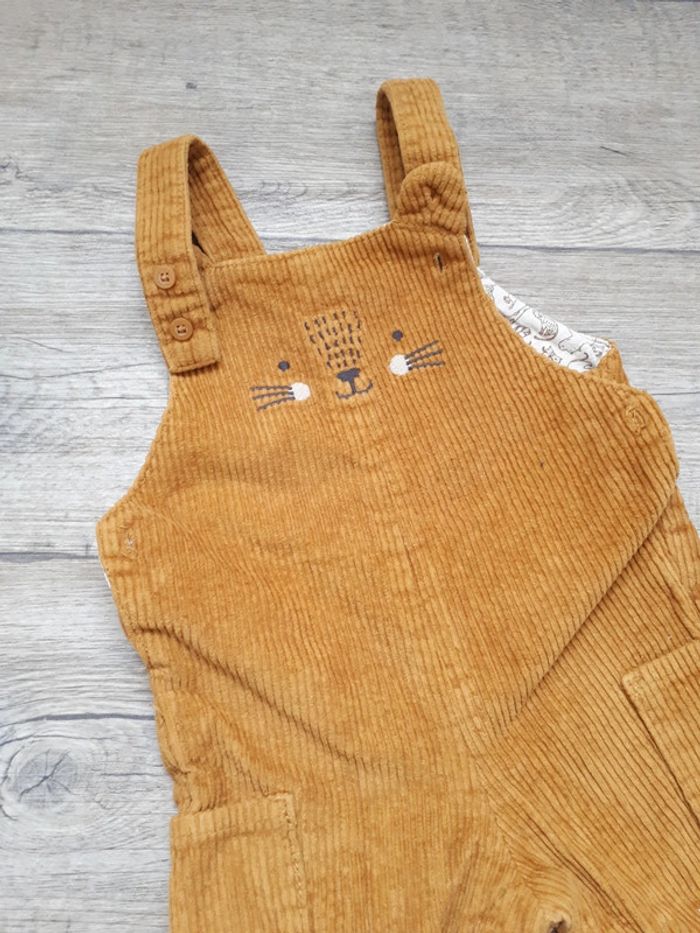 Salopette velours 9 mois sergent major - photo numéro 2