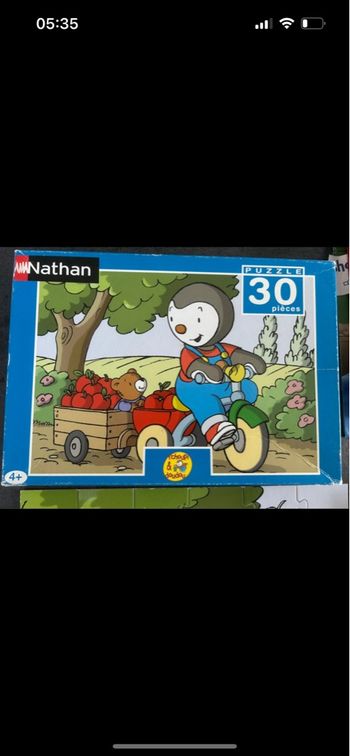 Puzzle tchoupi et doudou 30 pièces