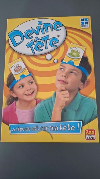 Jeu de société devine tête