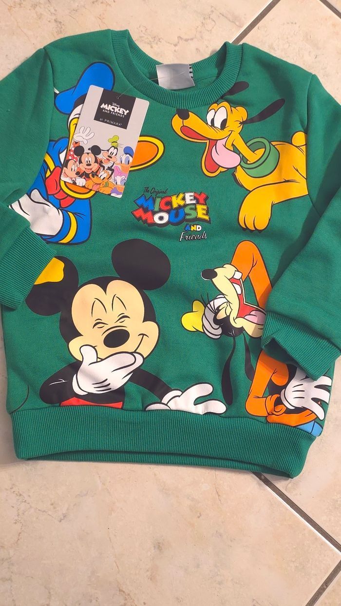 (Neufs non portés) 🏷🤩🥰 sweats molleton et molletonnés 4 ans garçon 🥰🤩💙 - photo numéro 3