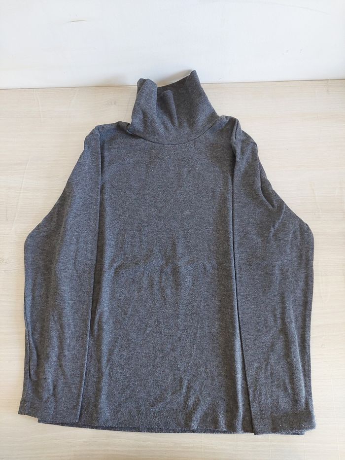 Lot de 2 sous pull gris garçon 7ans