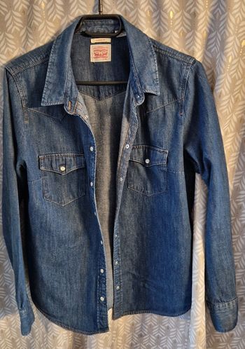 Chemise en jeans levis T M TBE