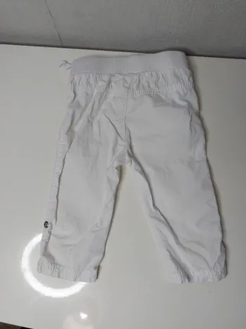 Pantalon blanc " Kiabi"