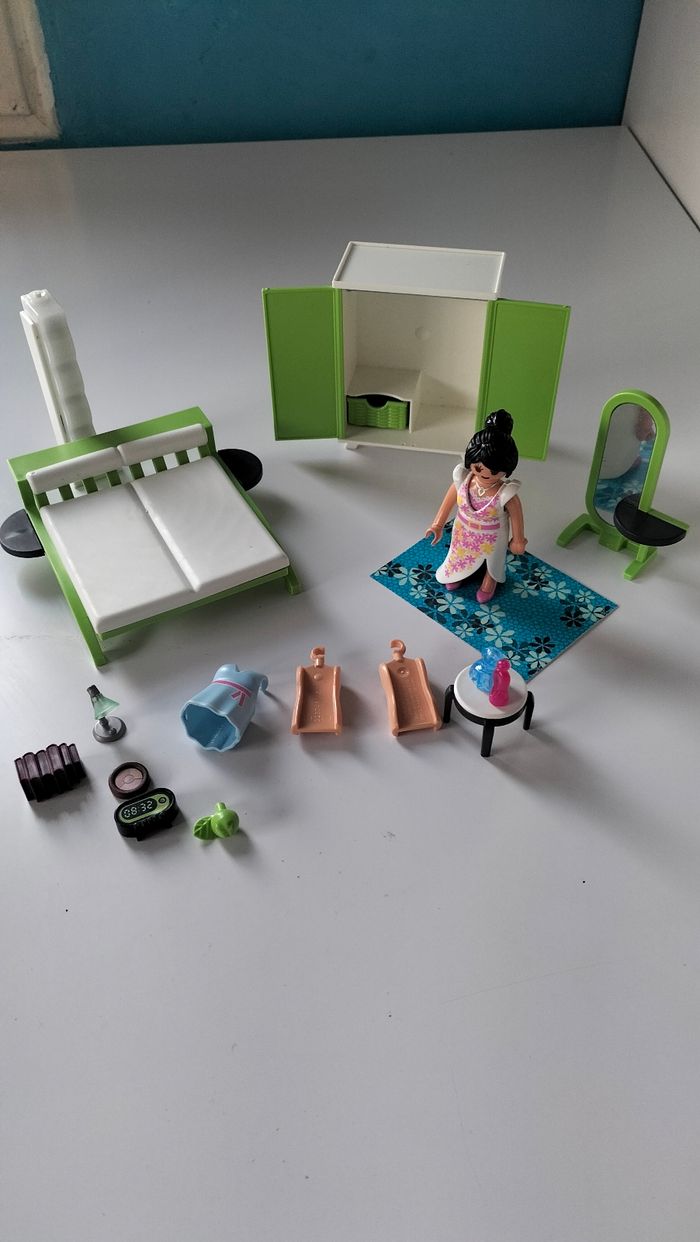 Maison moderne playmobil et accessoires - photo numéro 7