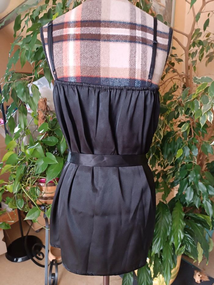 Tunique noire brillants argentés - photo numéro 3