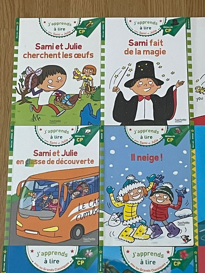 9 livres de Sami et Julie et Disney milieu CP - photo numéro 2