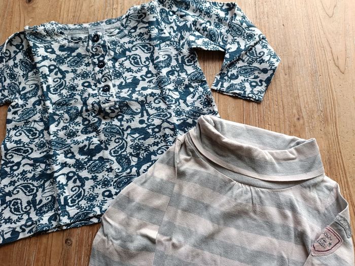 Lot de 2 hauts 2 ans fille Petit Bateau - photo numéro 2