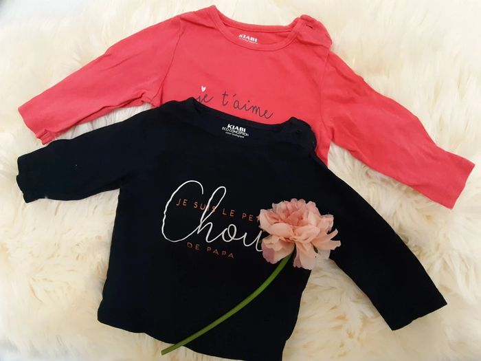 Lot blouses manches longues