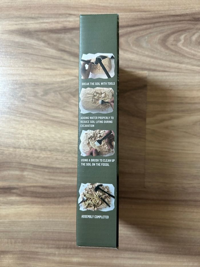 Kit de fouille Dinosaure Deinonychus Squelette 3D à construire Neuf - photo numéro 5