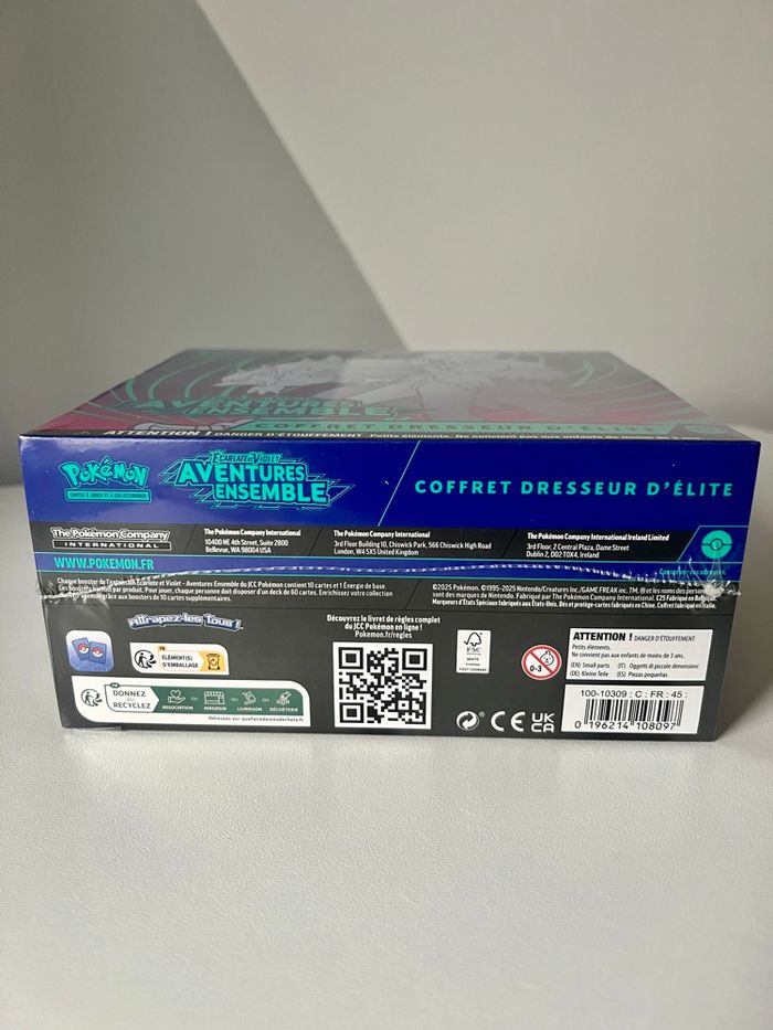 Coffret dresseur d’élite etb aventures ensemble ev09 ev9 cartes Pokémon - photo numéro 5