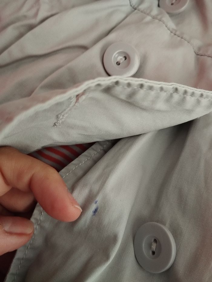 * Imperméable gris clair T2A Obaïbi - photo numéro 3