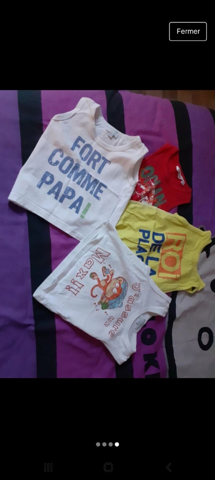 Lot 2 ans garcon toutes saisons environ 130 pieces - photo numéro 4