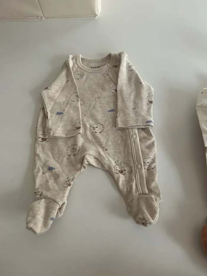 Lot pyjamas coton naissance mixte neuf - photo numéro 5