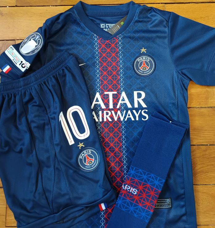 Kit football Dembélé taille 12 ans modèle 2026 étoile domicile - photo numéro 2