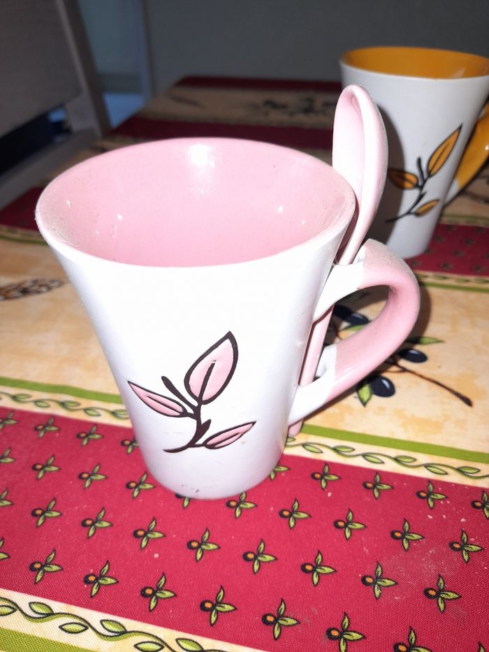 6 mug 3 avec cuillère - photo numéro 5
