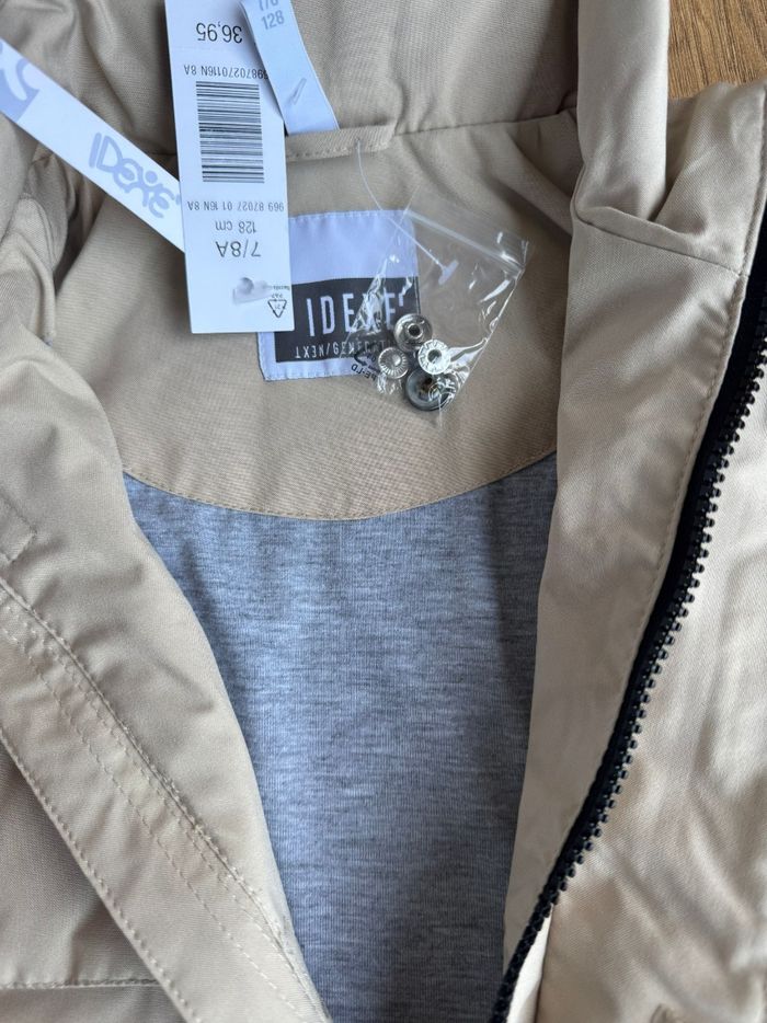 Veste garçon beige Idexe’ taille 7/8 ans – Neuf avec étiquette - photo numéro 5