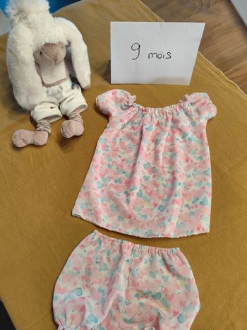 Ensemble 2 pièces fait main