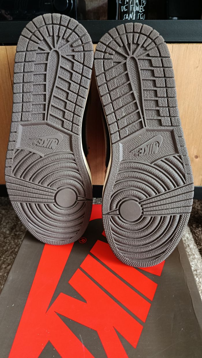 Nike Jordan 1 Low X Travis Scott marron/noir - photo numéro 9