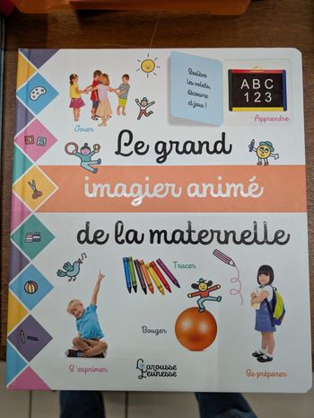 Livre Grand imagier de la Maternelle