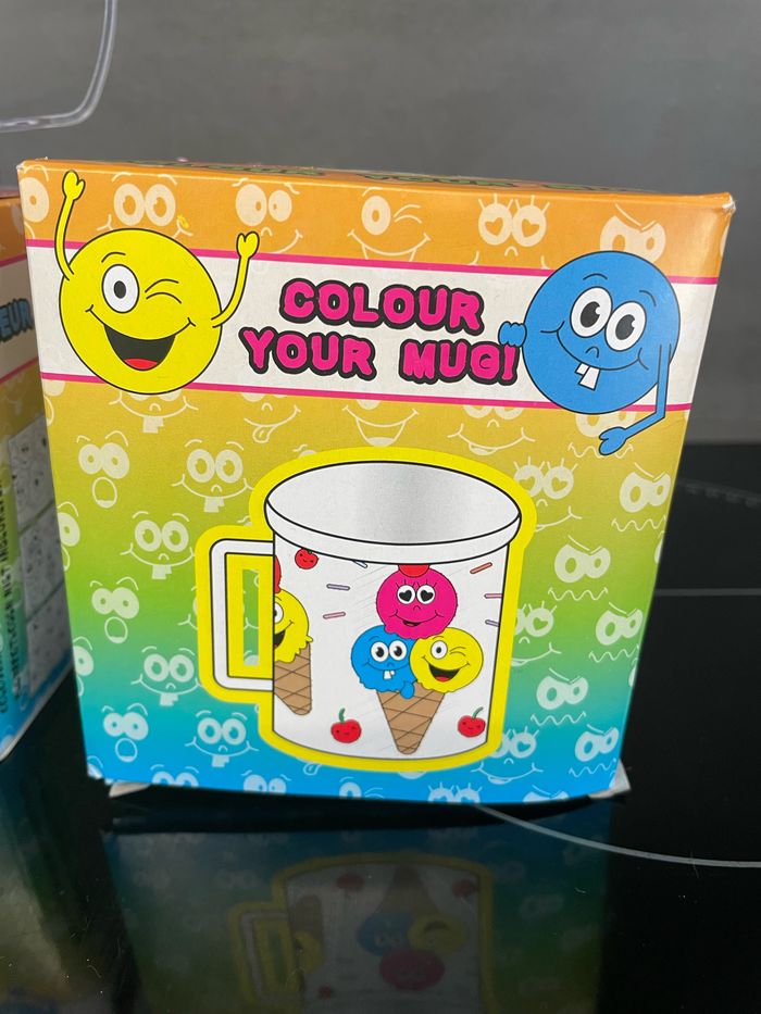 Lot de 2 mugs à colorier - photo numéro 4