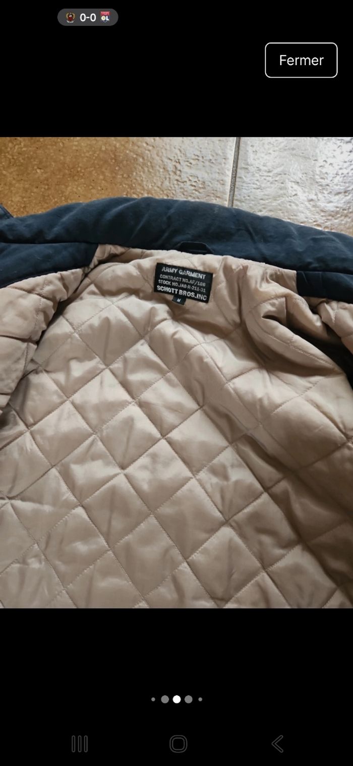 Veste chaude homme de qualité Schott taille XL - photo numéro 6