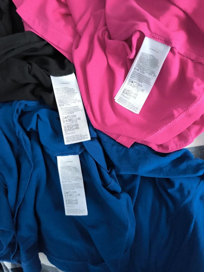 Lot de 3 t-shirts femme Tommy Hilfiger - Taille L - photo numéro 12