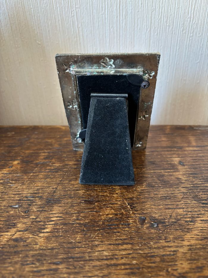 Petit cadre photo floral vintage à poser - photo numéro 2