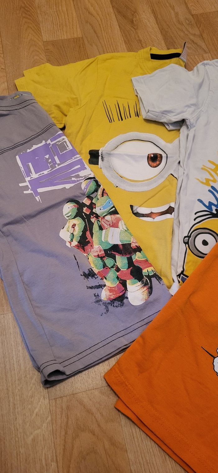 8 Tee shirts MC Garçon - photo numéro 2