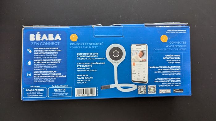 Béaba babyphone écoute bébé video - photo numéro 2