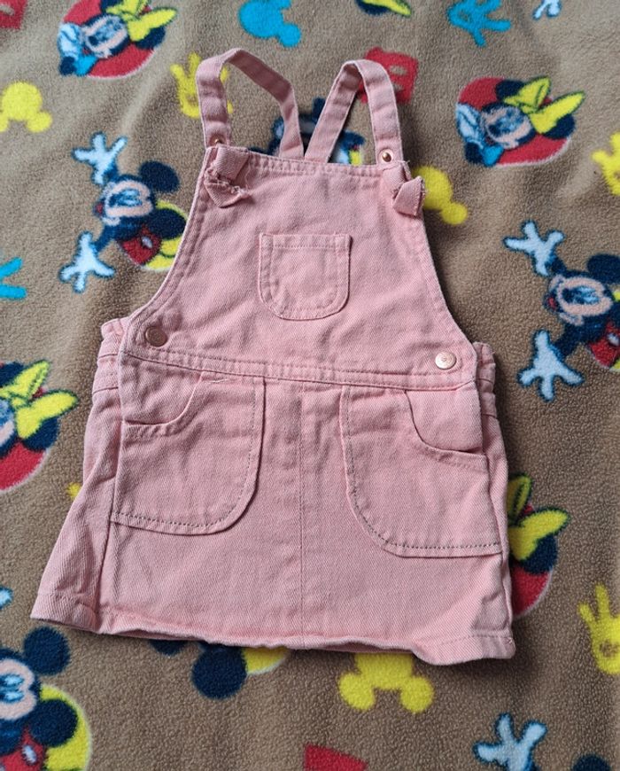 Robe en jean bébé 9mois - photo numéro 2