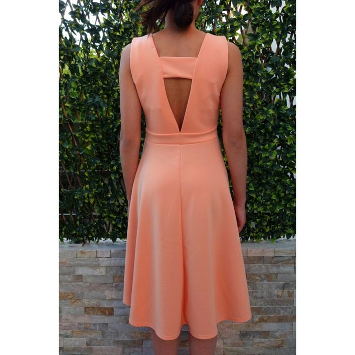 Robe cocktail patineuse, taille 40/L - photo numéro 2