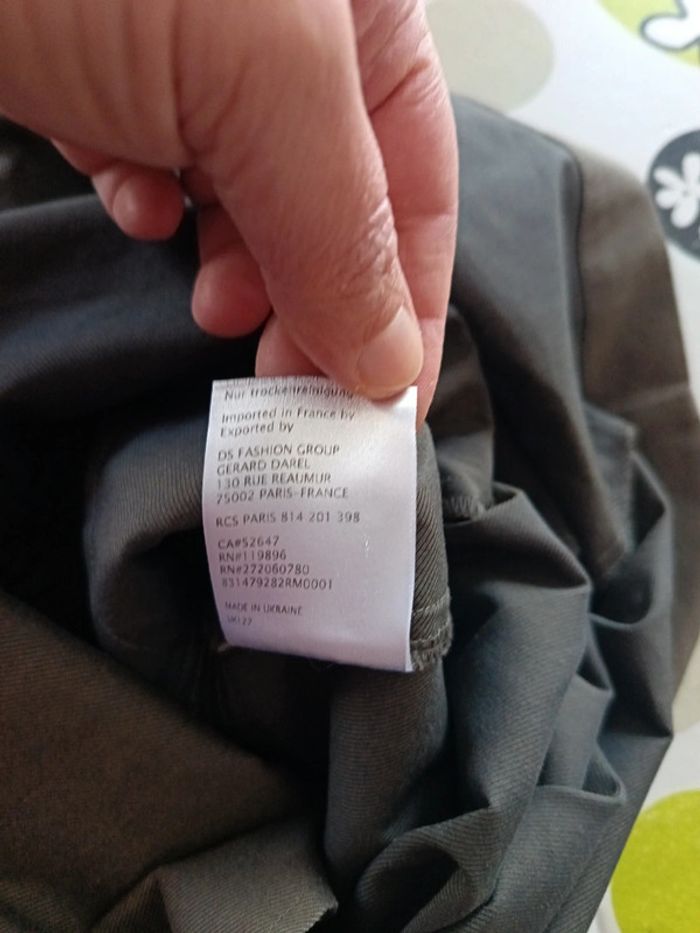 Robe kaki Gérard Darel taille 36 - photo numéro 4