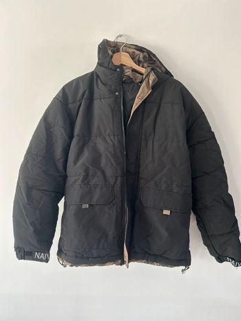 Veste d’hiver noire avec capuche - Taille L