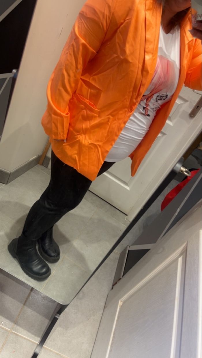 Blazer orange - photo numéro 2
