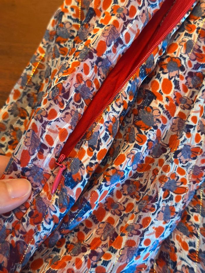 Robe longue fleurie multicolore Opullence Paris taille S - photo numéro 9