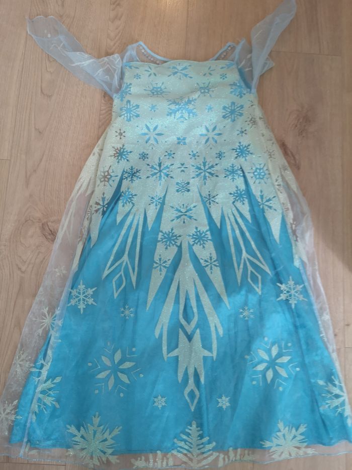 Robe déguisement Elsa la reine des neiges - photo numéro 10