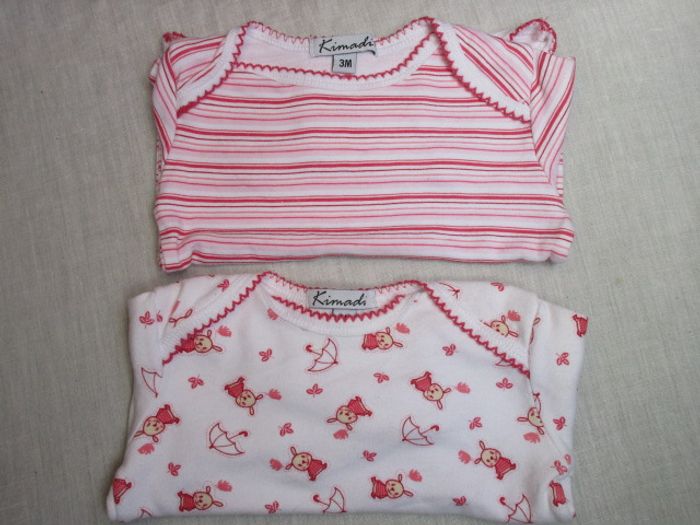 Lot de 2 body, 3 mois