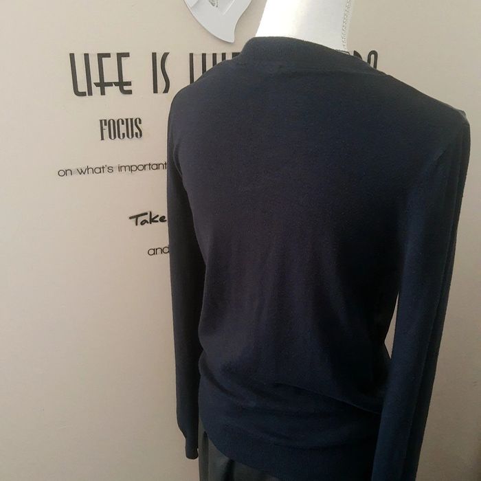 Blouson léger satiné bleu nuit bi matière Grain de Malice - photo numéro 6