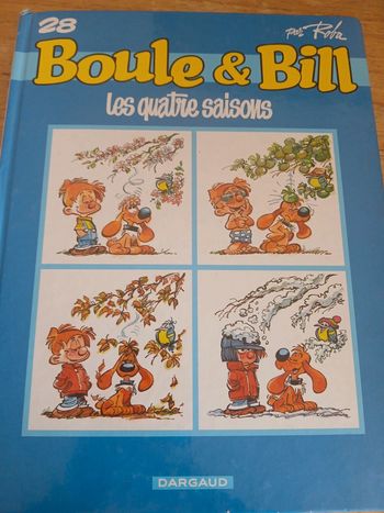 bande dessinée BD Boule et Bil tome 28 les 4 saisons
