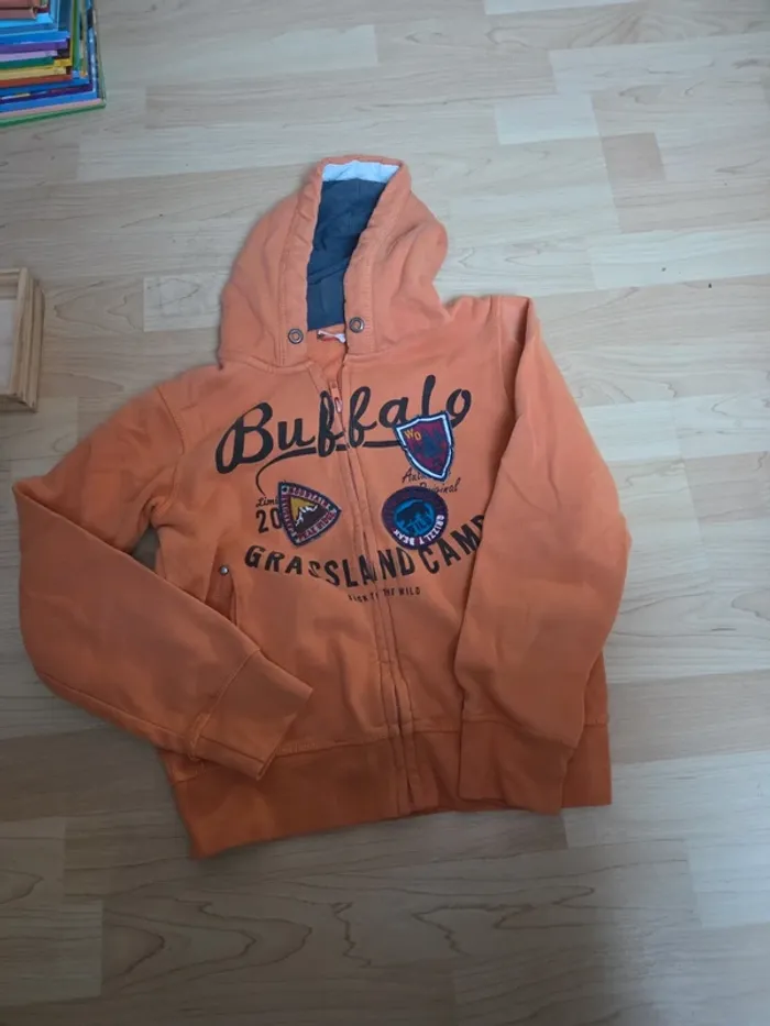 Gilet zippé TAO 10ans garçon