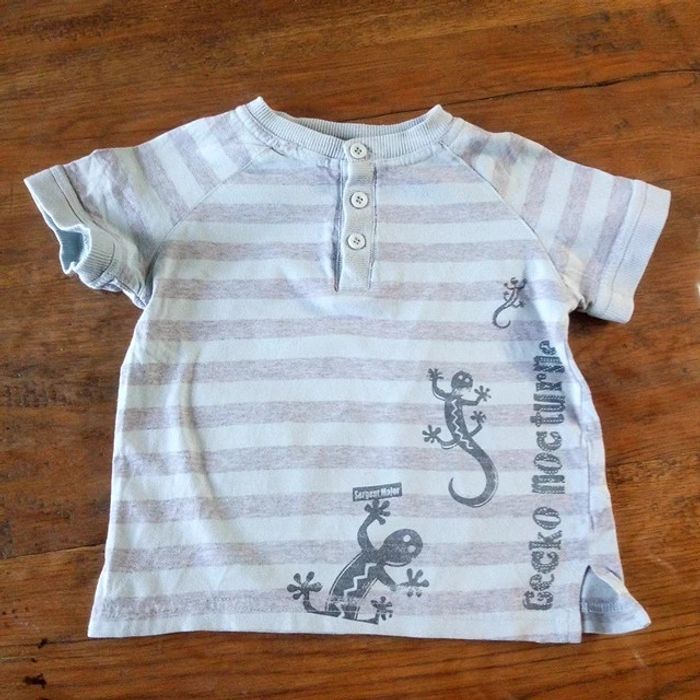 Tee-shirt sergent major salamandre